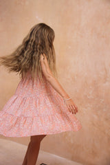 Maya Midi Dress - Apricot