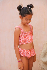Girls Crop Bikini Set 