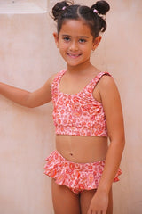 Girls Crop Bikini Set 