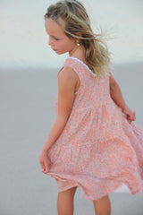 Maya Midi Dress - Apricot