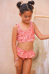 Girls Crop Bikini Set 