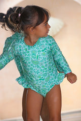 Girls Long Sleeve Surf Suit