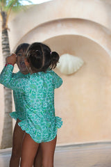 Girls Long Sleeve Surf Suit