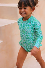 Girls Long Sleeve Surf Suit