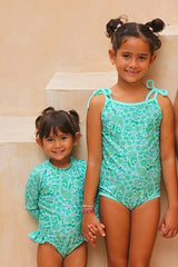 Girls Long Sleeve Surf Suit
