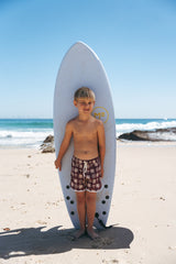 SALTY SWIMWEAR | BOARDSHORTS  | BURGENDY