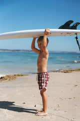 SALTY SWIMWEAR | BOARDSHORTS  | BURGENDY