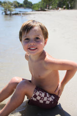 Alby | Board shorts | Burgundy (2/3/4/5/6)
