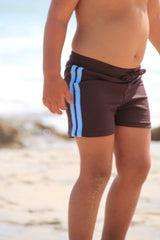 Remy Racer | Swim Shorts  | Choc