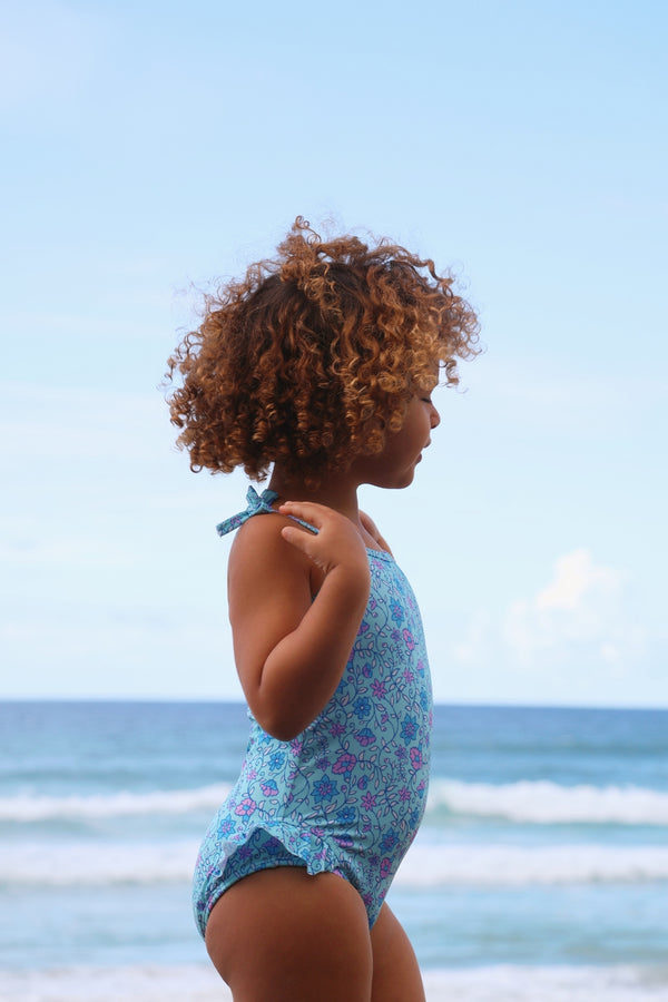 SALTY SWIMWEAR Bowie | Full Piece | Blue Bell