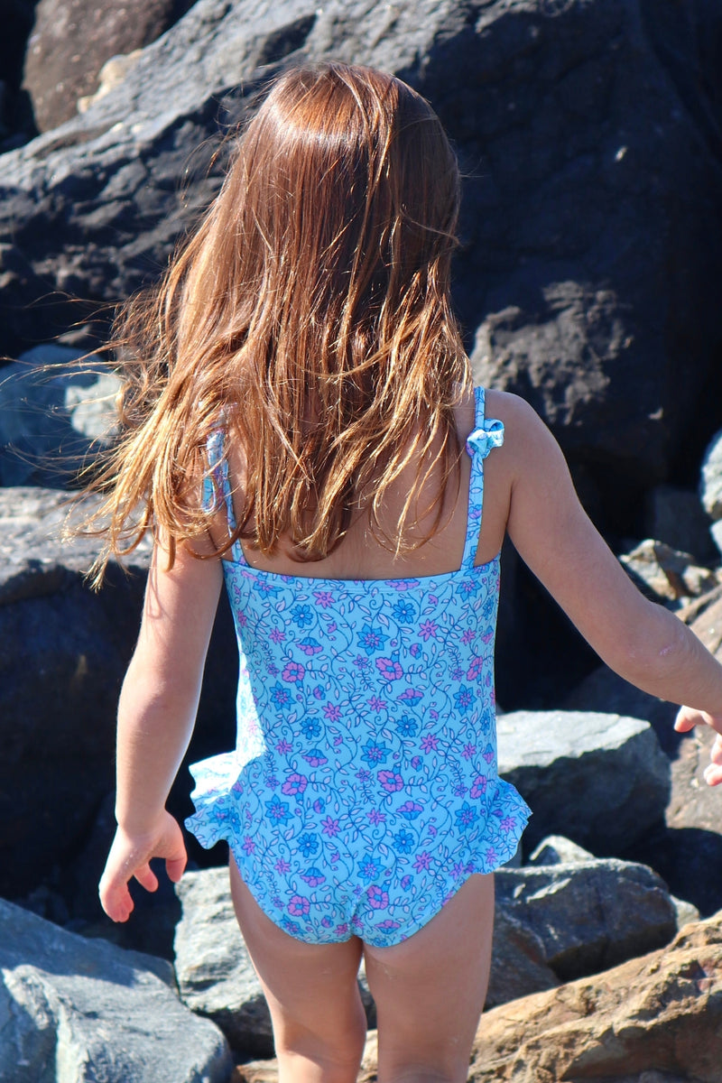 SALTY SWIMWEAR Bowie | Full Piece | Blue Bell