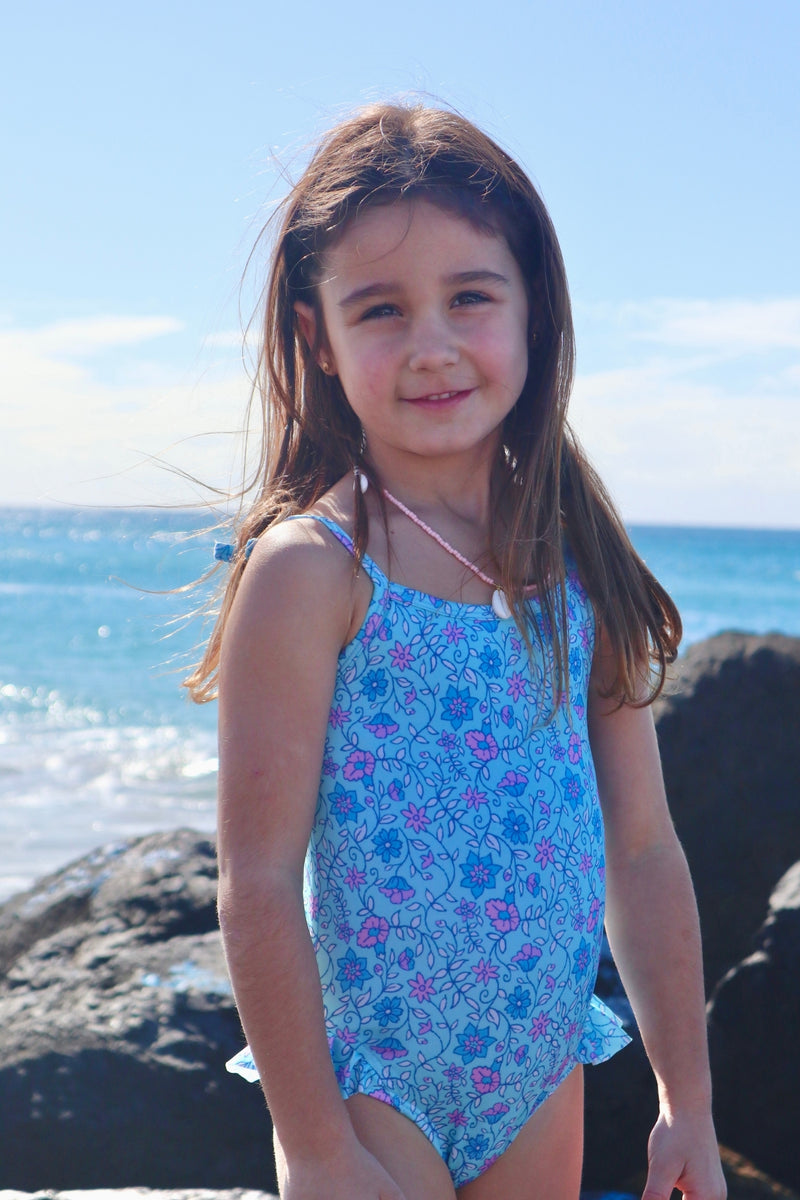 SALTY SWIMWEAR Bowie | Full Piece | Blue Bell