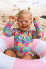 Zoe | Surf Suit | Electric Bloom