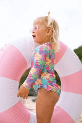 Zoe | Surf Suit | Electric Bloom