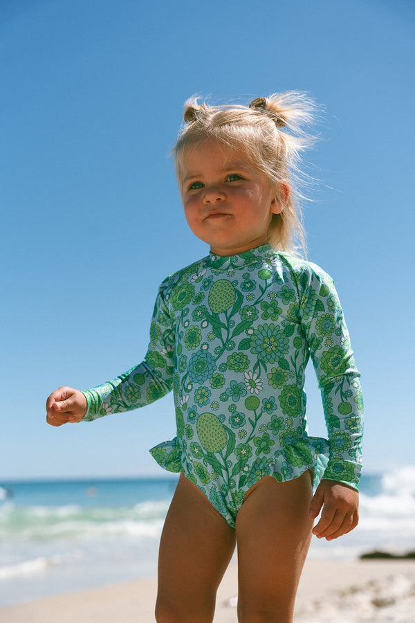 Zoe | Surf Suit | Mint Slice