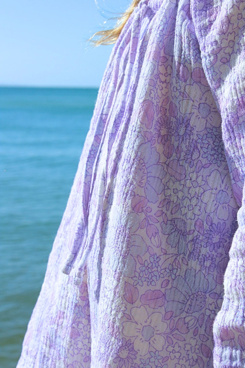 Maple Smock Dress - Aster