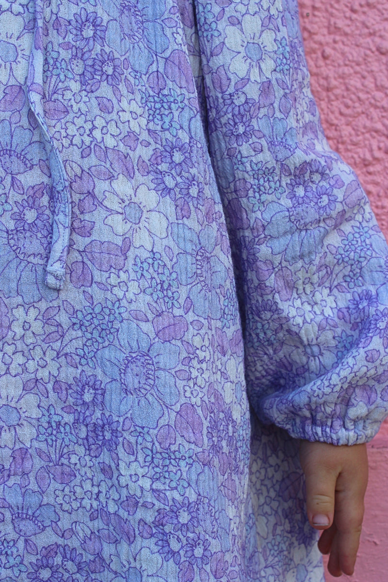 Maple Smock Dress - Aster