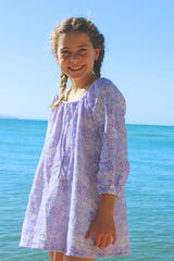 Maple Smock Dress - Aster
