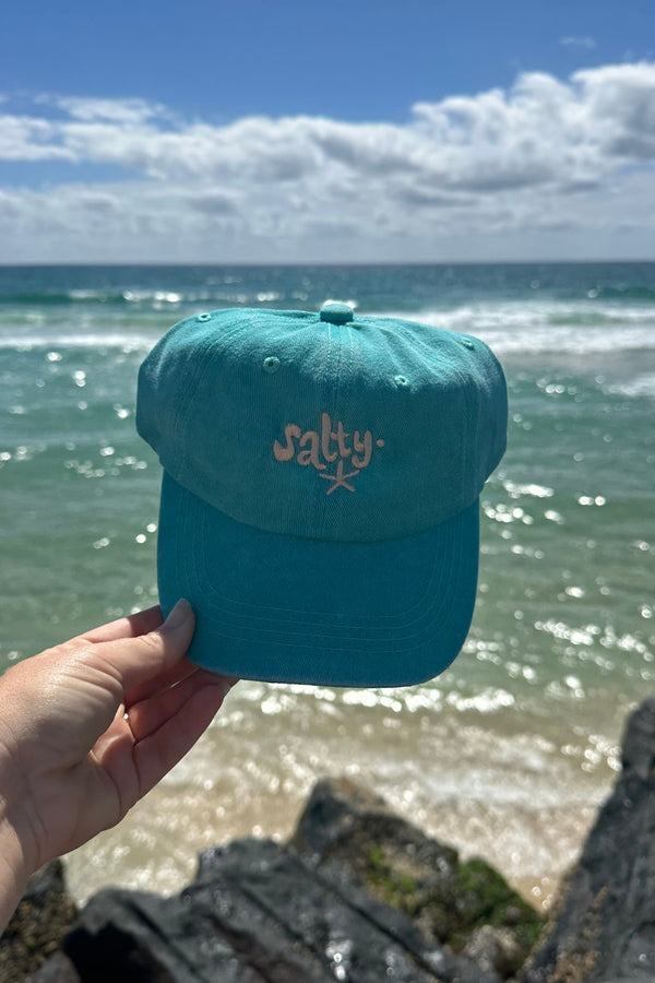 Salty Kids Cap - Teal