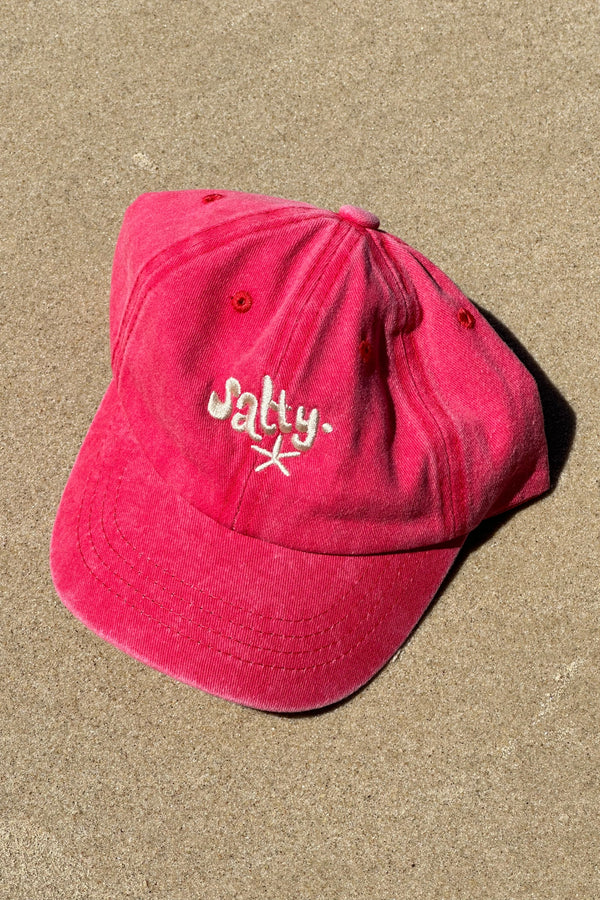 Salty Kids Cap - Red