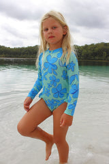 SALTY SWIMWEAR  girls surf suit  | Sea Blossom