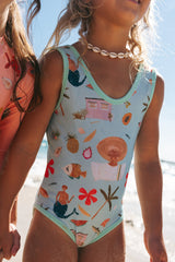 *PRE ORDER* Zara | Full Piece | SALTY x  SPICY - Aqua
