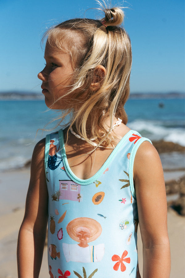 *PRE ORDER* Zara | Full Piece | SALTY x  SPICY - Aqua