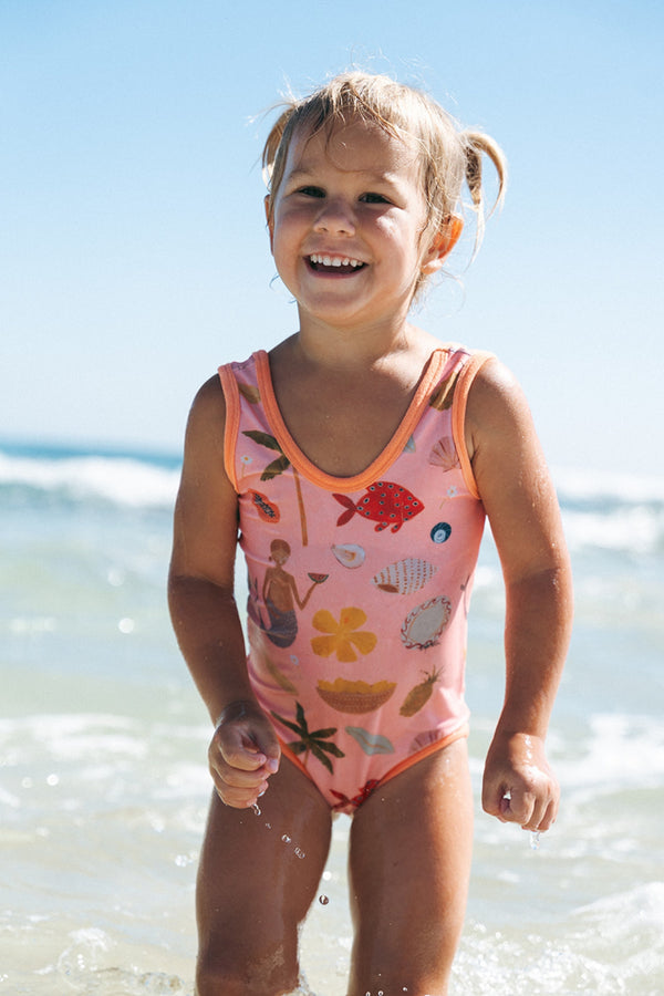 SALTY SWIMWEAR Zoe | Surf Suit | Peach