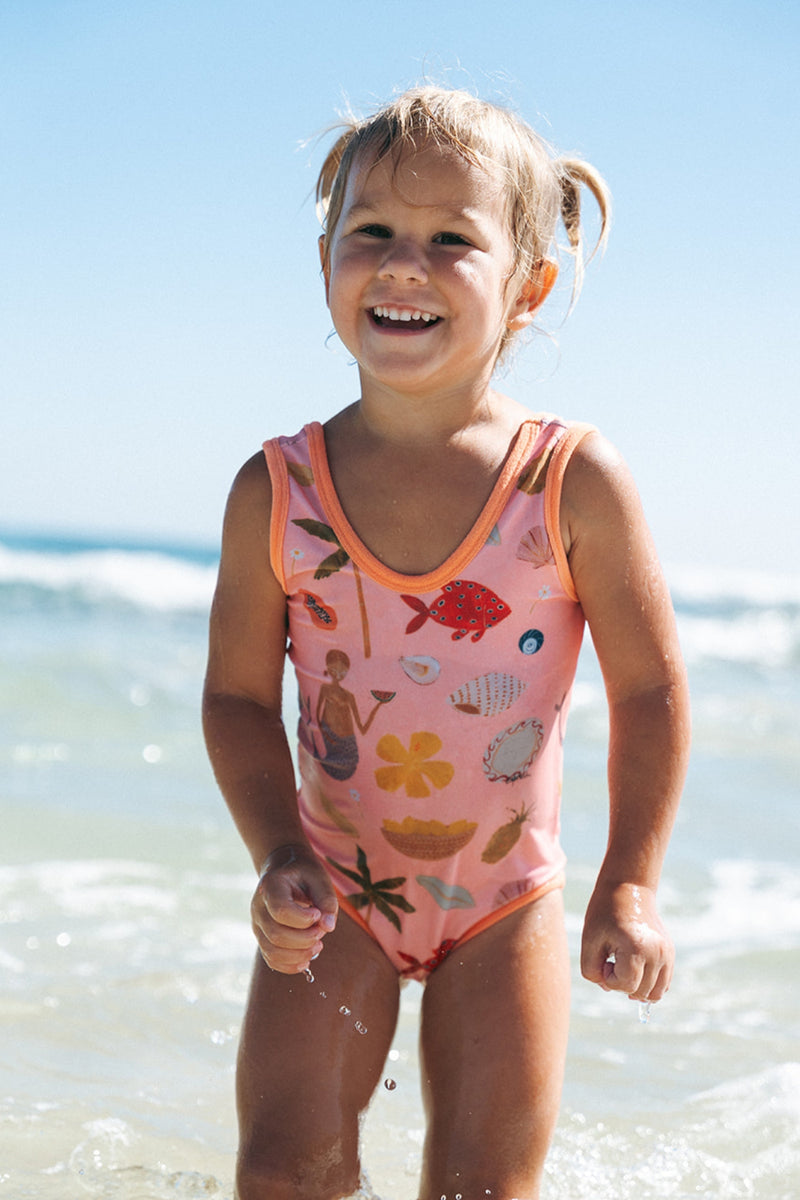 SALTY SWIMWEAR Zoe | Surf Suit | Peach