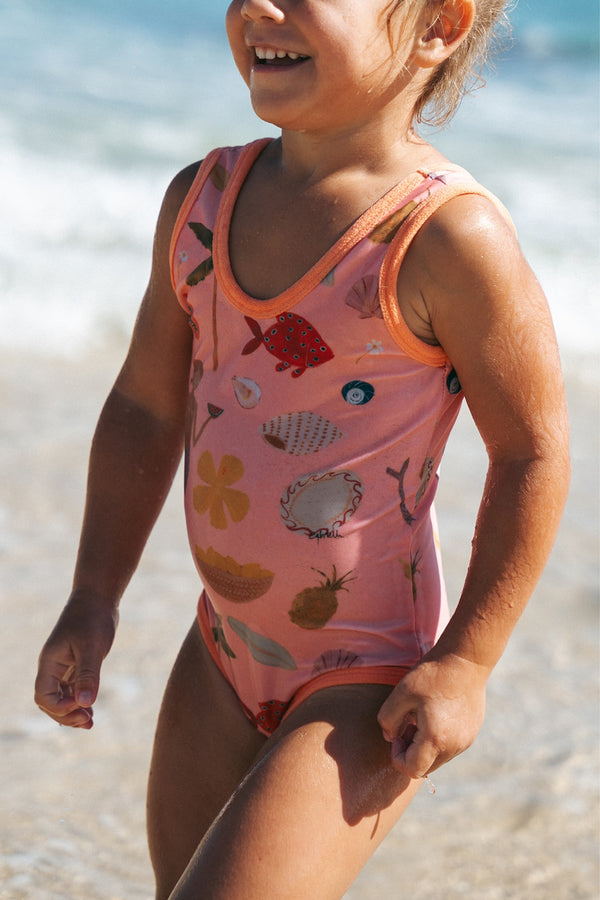 SALTY SWIMWEAR Zoe | Surf Suit | Peach