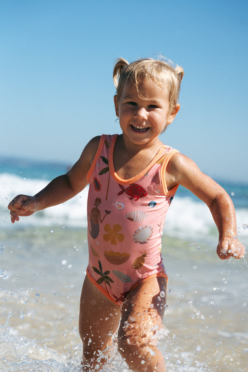 SALTY SWIMWEAR Zoe | Surf Suit | Peach