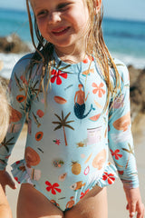 *PRE ORDER *Zoe | Surf Suit | SALTY X SPICY - Aqua