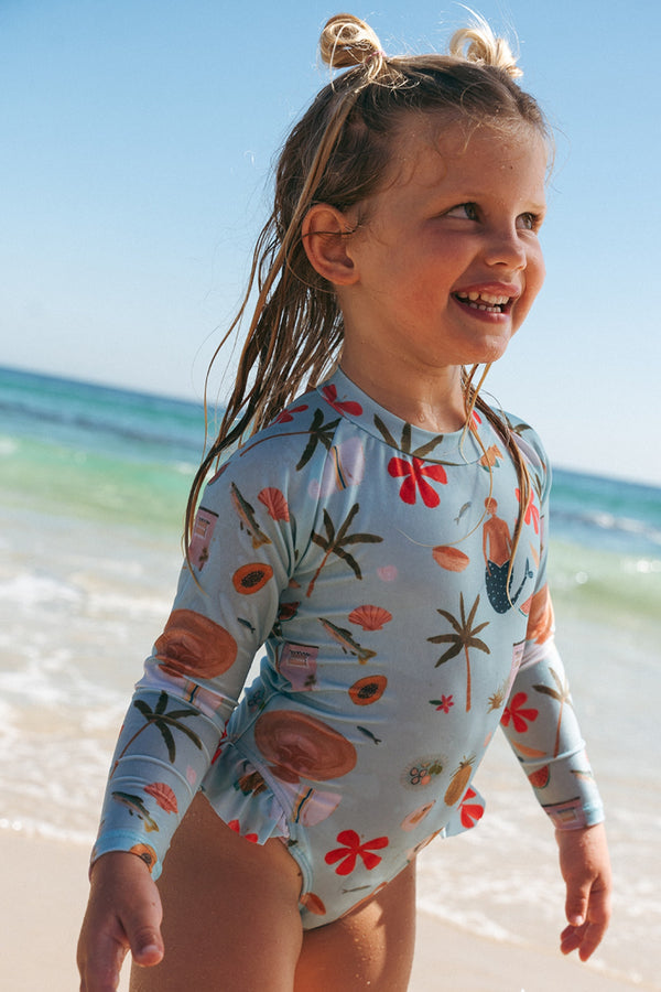 *PRE ORDER *Zoe | Surf Suit | SALTY X SPICY - Aqua