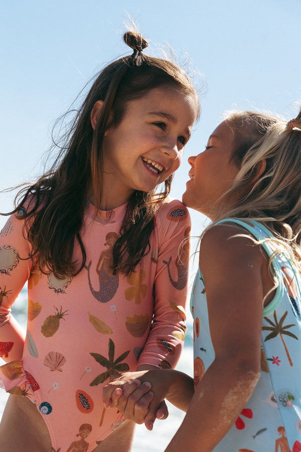*PRE ORDER* Zoe | Surf Suit | SALTY X SPICY Peach