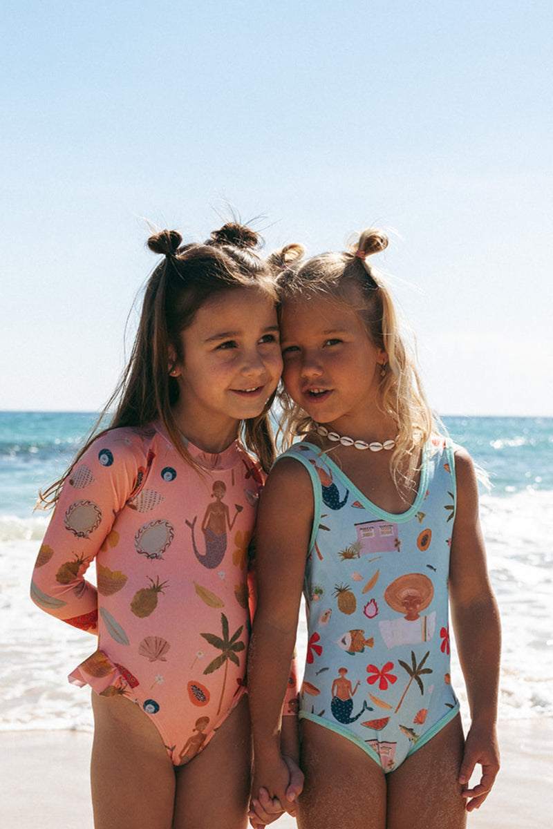 *PRE ORDER* Zoe | Surf Suit | SALTY X SPICY Peach