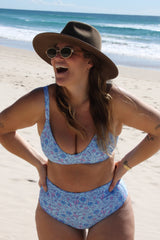 SALTY SWIMWEAR Gigi | Bikini | Blue Bell