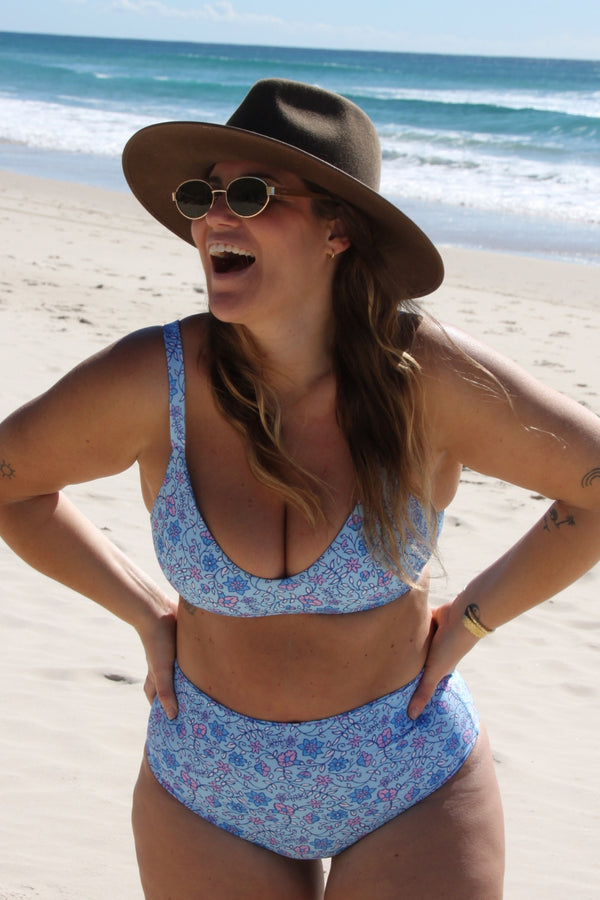SALTY SWIMWEAR Gigi | Bikini | Blue Bell