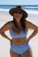 SALTY SWIMWEAR Gigi | Bikini | Blue Bell