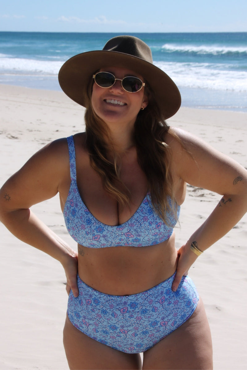 SALTY SWIMWEAR Gigi | Bikini | Blue Bell