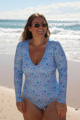 SALTY SWIMWEAR Tahli | Surf Suit | Blue Bell