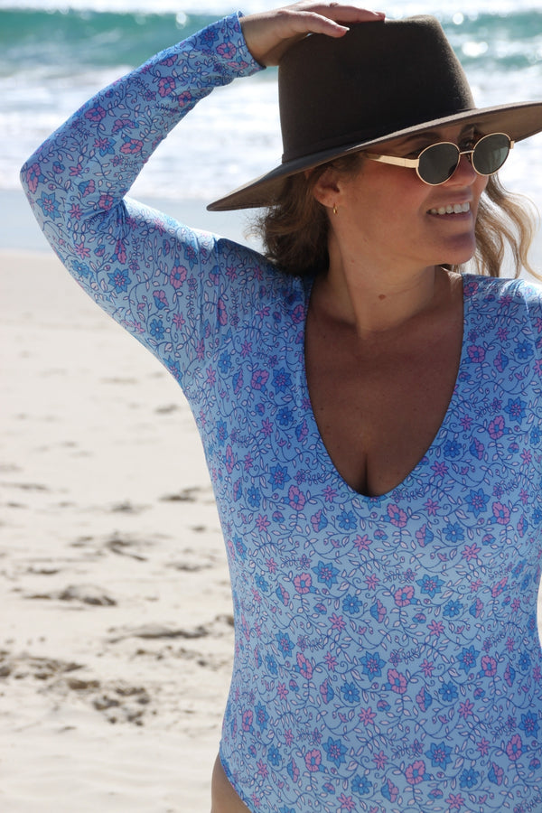 SALTY SWIMWEAR Tahli | Surf Suit | Blue Bell