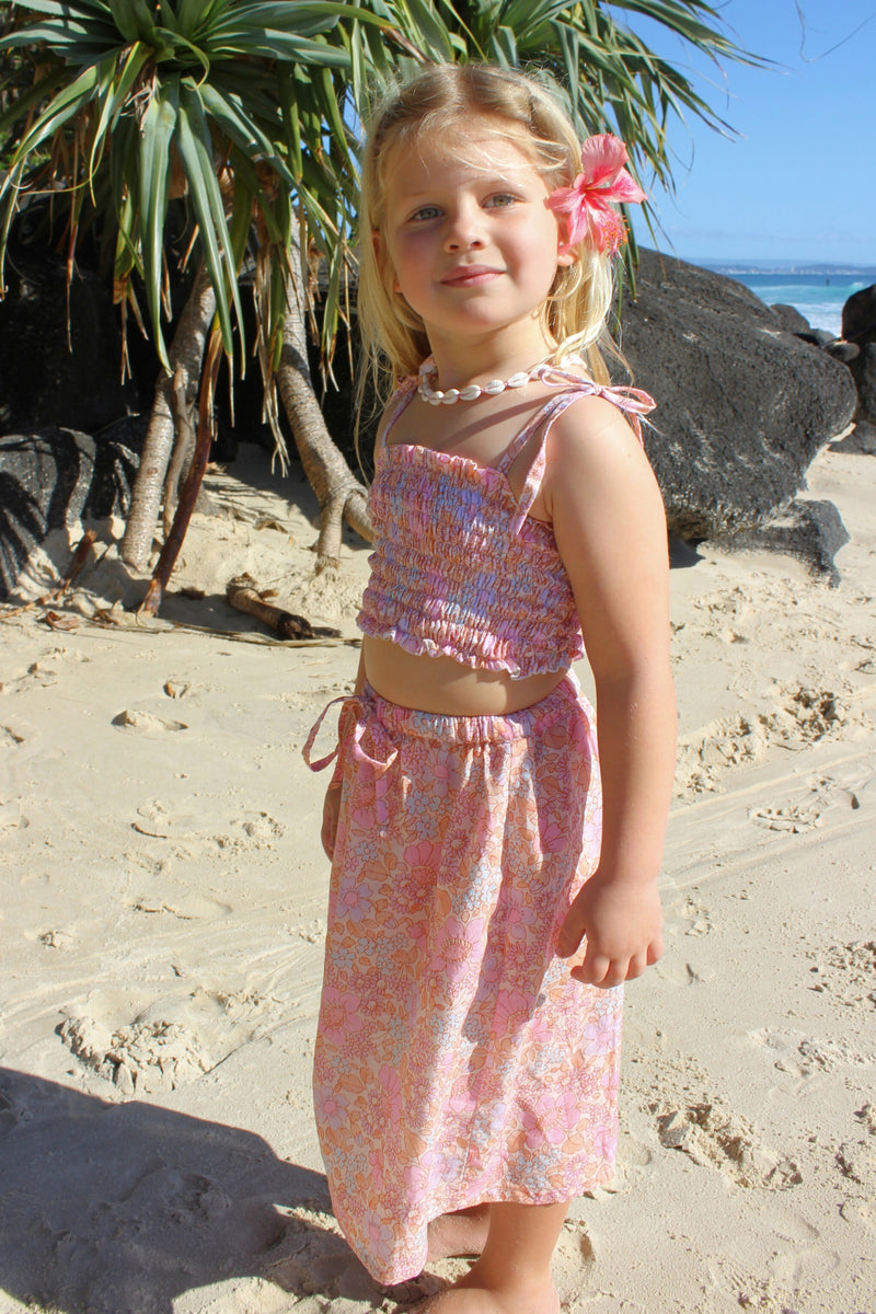 SALTY SWIMWEAR Winnie Skirt - Azalea