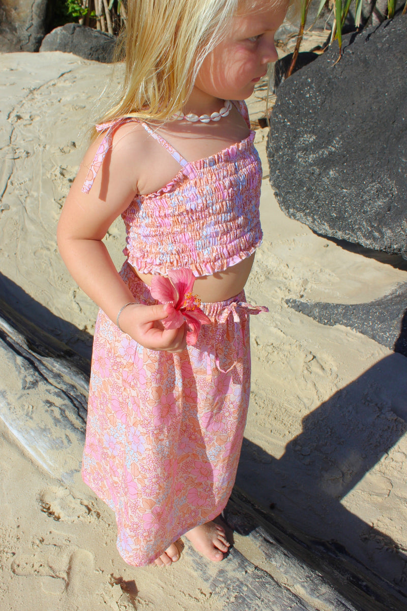 SALTY SWIMWEAR Winnie Skirt - Azalea